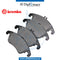 Front BRAKE Pad, 363700450069 for Mercedes-Benz C Class W204 (2007-2015) models, Part Number BRB-0074205820