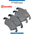 Front BRAKE Pad, 363700450069 for Mercedes-Benz C Class W204 (2007-2015) models, Part Number BRB-0074205820