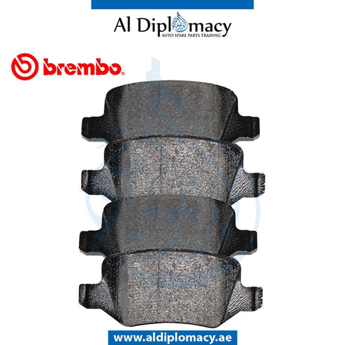 Rear BRAKE Pad, 363700450090 for Mercedes-Benz A Class W169 (2004-2012) models, Part Number BRB-1694201420