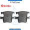 Front BRAKE Pad, 363700406075 for BMW X3 Series F25 (2010-2017) models, Part Number BRB-34106859182