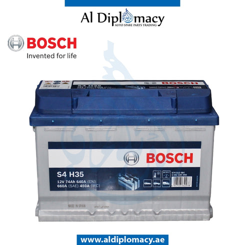 STARTER BATTERY S4 74AH 0092S4H350 0092S40080 574012068 for Mercedes-Benz models, Part Number BSH-0092S40080