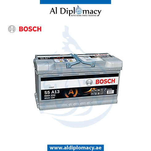 STARTER BATTERY M6 95AH for BMW models, Part Number BSH-0092S5A070.