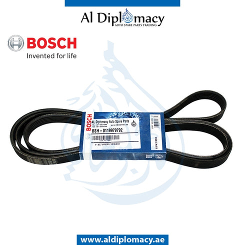 RIBBED V-belt 6PK2390 1987946046 for Mercedes-Benz C Class C209 (2002-2010) models, Part Number BSH-0119979792