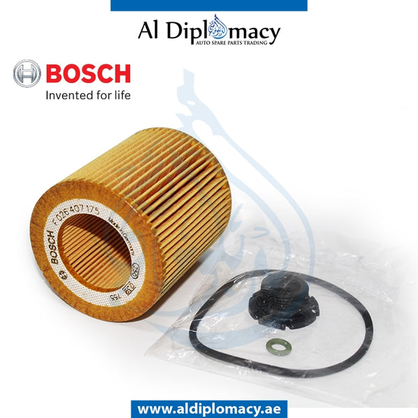 ENGINE OIL FILTER F026407175 for BMW 1 Series E84 (2012-2015) models, Part Number BSH-11427953125