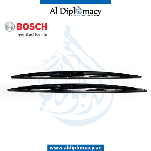 Front WIPER Blade, SET 3397001814 for BMW 7 Series E65 (2001-2008) models, Part Number BSH-61610442837