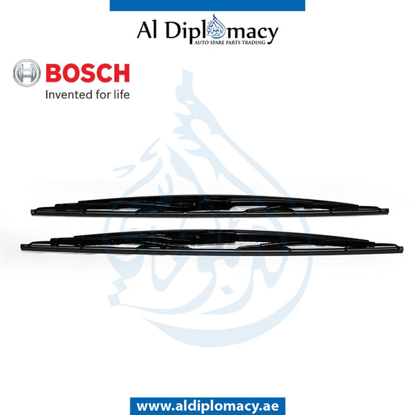 Front WIPER Blade, SET 3397001814 for BMW 7 Series E65 (2001-2008) models, Part Number BSH-61610442837
