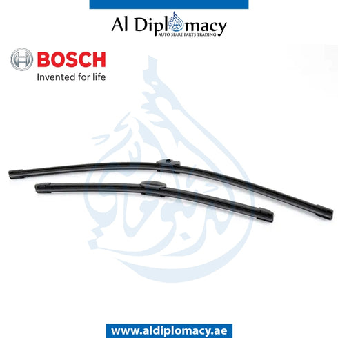 Front WIPER Blade, SET 3397007523 for BMW 5 Series F10 (2010-2016) models, Part Number BSH-61612163749