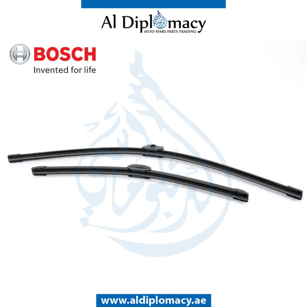 Front WIPER Blade, SET 3397007523 for BMW 5 Series F10 (2010-2016) models, Part Number BSH-61612163749