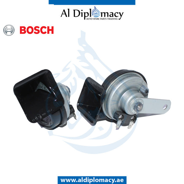 Horn, 12v, SET 0986AHO403 for Mercedes-Benz models, Part Number BSH-9320335007