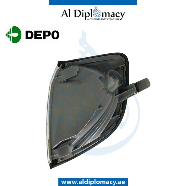 Left CORNER Lamp, White, 440-1504l-ae-c for Mercedes-Benz S Class W140 (1992-1999) models, Part Number DEP-1408200121