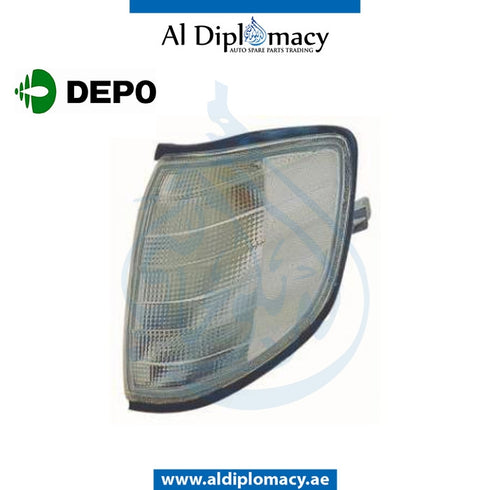 Front Right Indicator, 440-1604r-we-c for Mercedes-Benz S Class W126 (1980-1991) models