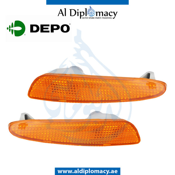 TURN SIGNAL Lamp, SET 340-1404l/r for Mercedes-Benz E Class W211 (2002-2009) models, Part Number DEP-2118200121/0221