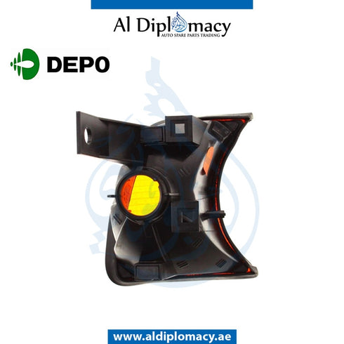 Left TURN SIGNAL Lamp, 444-1501l-ue-y for BMW 3 Series E34 (1987-1996) models