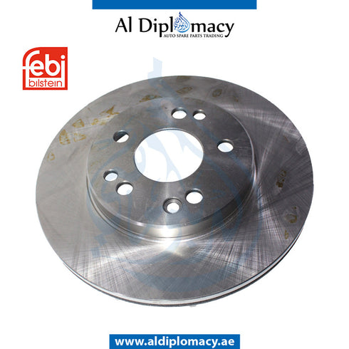 Front BRAKE DISC 05230 for Mercedes-Benz E Class W124 (1986-1995) models, Part Number FBI-1244211612