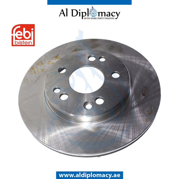 Front BRAKE DISC 05230 for Mercedes-Benz E Class W124 (1986-1995) models, Part Number FBI-1244211612
