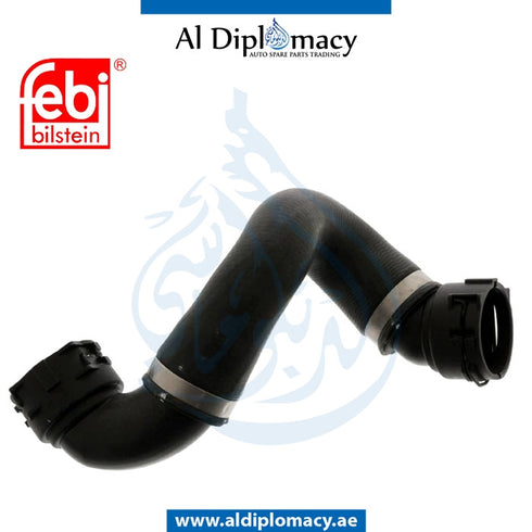 RADIATOR COOLANT Hose, Bottom, THERMOSTAT 100617 for BMW 1 Series E82 (2007-2013) models, Part Number FBI-17127564478