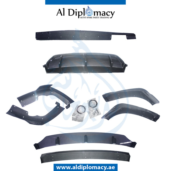 Front Rear G06 X5 AERO KIT 2019-up, Black. Lip, Lip, AND SIDE SKIRT for BMW X6 Series G06 (2019-2023) models, Part Number T-G06 X6 AERO KIT 2019-UP-BK