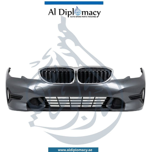 BMW 3 Series G20 Front Bumper, With Sensor Hole, Complete - OEM Part Number 51118496502 Used Genuine