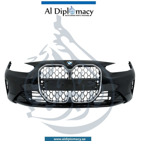 BMW 4 Series G22 Front Bumper With Sensor Hole Complete - OEM Part Number 51119854237 Genuine Used