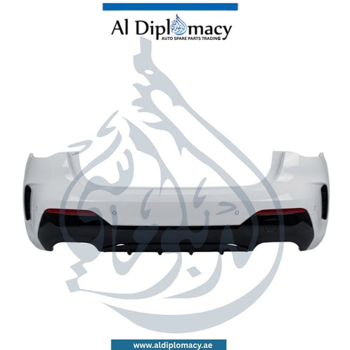 BMW 4 Series G22 Rear Bumper, With Sensor Hole, Complete - OEM Part Number 51128075834 Used Genuine