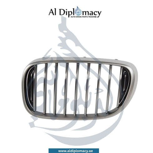 BMW 5 Series G30 Show Grille, Chrome Black, Left Side - OEM Part Number 51137390865 Used Genuine