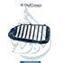 BMW 5 Series G30 Show Grille, Chrome Black, Right Side - OEM Part Number 51137390866 Used Genuine