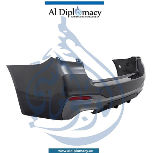 BMW 5 Series G31 LCI Rear Bumper With Sensor Hole M Complete - OEM Part Number 51128080630 Genuine Used