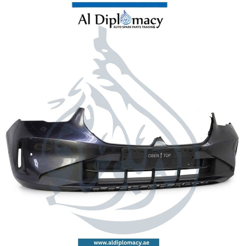 BMW 5 Series G60 Front Bumper, With Sensor Hole, Complete - OEM Part Number 51115A6A3B8 Used Genuine