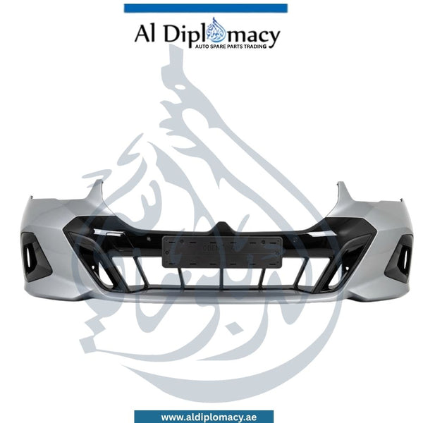 BMW 5 Series G60 Front Bumper, With Sensor Hole, M, Complete - OEM Part Number 51115A6A3D3 Used Genuine