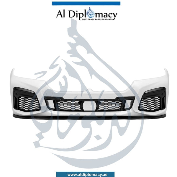 BMW 7 Series G11 Front Bumper, With Sensor Hole, M-Sport, Complete - OEM Part Number 51118073985 Used Genuine