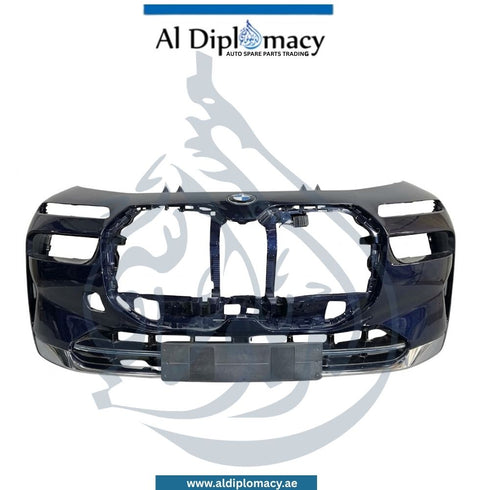 BMW 7 Series G70 Front Bumper With Sensor Hole Complete - OEM Part Number 51115A45BF7 Genuine Used