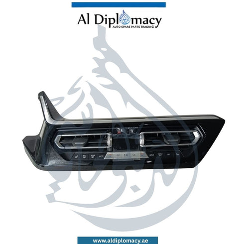 BMW A/C Grille With A/C Control Unit And Cover Center Complete - OEM Part Number 64119855415 Genuine Used