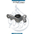 Genuine Bmw Crossmember Bracket With Rubber Mount Left OEM 31126882843