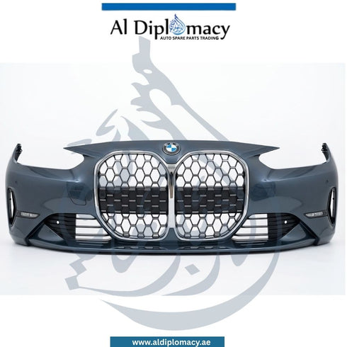 BMW Front Bumper, With Sensor Hole, Usa, Complete - OEM Part Number 51119854246 Used Genuine