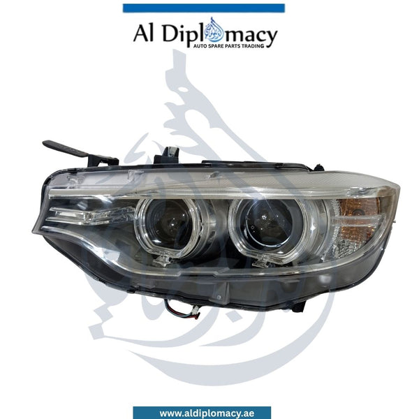 BMW Headlight Double XENON Left Side Empty - OEM Part Number 63117377853 TYC