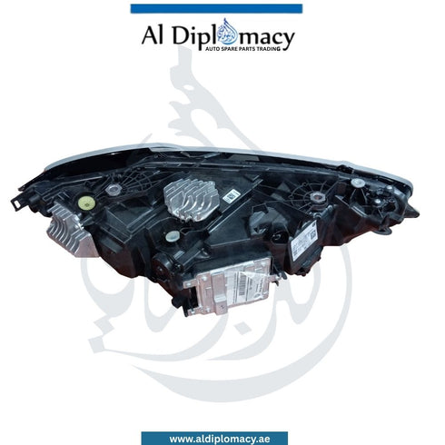 BMW Headlight LED Black Shadow Line Left Side Complete - OEM Part Number 63118084885 Genuine BMW Used Part