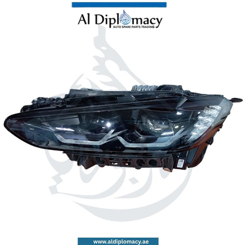BMW Headlight LED Black Shadow Line Left Side Complete - OEM Part Number 63118084885 Genuine BMW Used Part