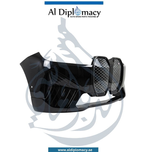BMW IX Series I20 Front Bumper With Sensor Hole M Complete - OEM Part Number 51115A3ADF9 Genuine Used