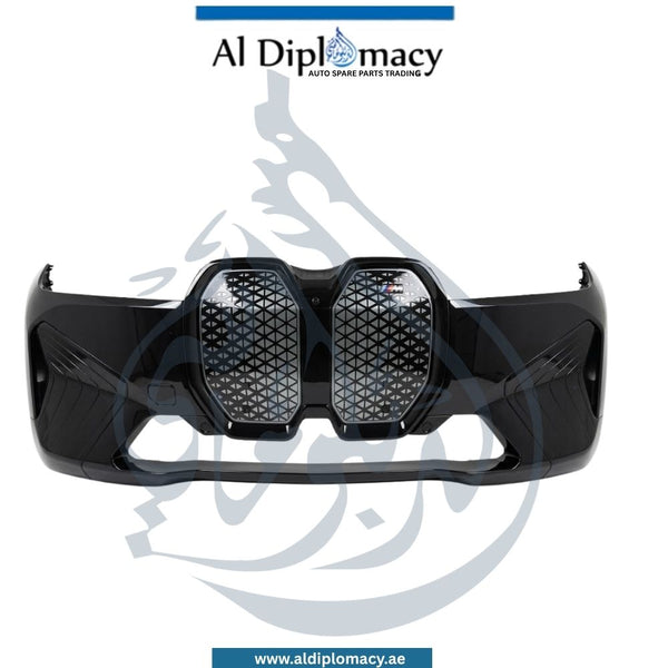 BMW IX Series I20 Front Bumper With Sensor Hole M Complete - OEM Part Number 51115A3ADF9 Genuine Used