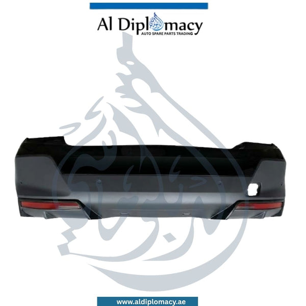 BMW IX Series I20 Rear Bumper With Sensor Hole USA Complete - OEM Part Number 51125S2F3C6 Genuine Used