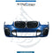 BMW X1 Series F48 LCI Front Bumper With Sensor Hole M Look Empty - OEM Part Number 51119883765 Genuine BMW Used Part