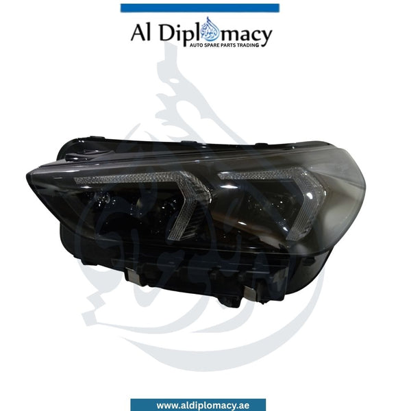 BMW X1 Series U11 Headlight Adaptive LED Left Side Complete - OEM Part Number 63115A64437 Genuine BMW Used Part