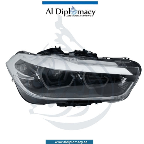 BMW X2 Series F39 Headlight LED Right Side Complete - OEM Part Number 63117489234 Genuine BMW Used Part