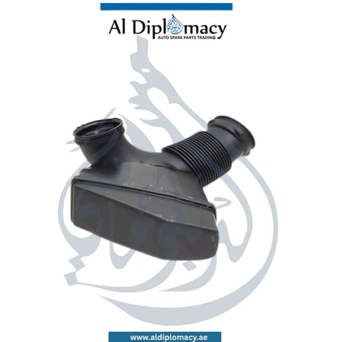 BMW X5 Series E70 Engine Air Intake Rubber Boot With Resonator - OEM Part Number 13717548889 Used Genuine