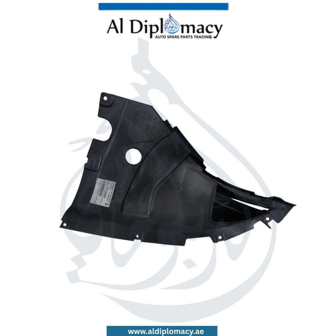 BMW X5 Series G05 Front Fender Wheel Housing Lower Cover Left Side - Used OEM Part Number 51717424877 BMW Genuine