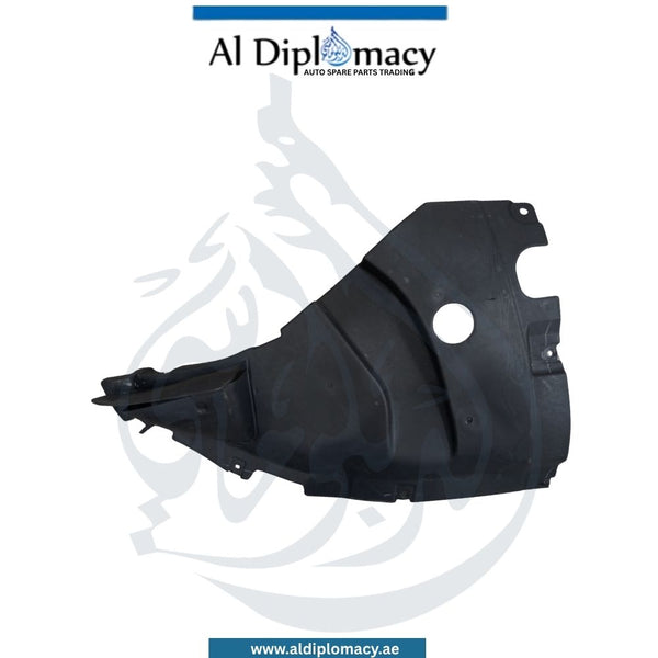 BMW X5 Series G05 Front Fender Wheel Housing Lower Cover Left Side - Used OEM Part Number 51717424877 BMW Genuine