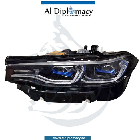 BMW X7 Series G07 Headlight Laser Light Left Side Empty - OEM Part Number 63119852957 Genuine BMW Used Part