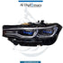 BMW X7 Series G07 Headlight Laser Light Left Side Empty - OEM Part Number 63119852957 Genuine BMW Used Part
