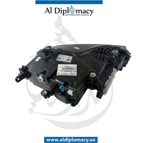 BMW X7 Series G07 LCI Headlight LED USA Bottom Left Side Complete - OEM Part Number 63115A408A5 Genuine BMW Used Part