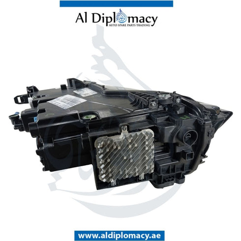BMW X7 Series G07 LCI Headlight LED USA Bottom Left Side Complete - OEM Part Number 63115A408A5 Genuine BMW Used Part